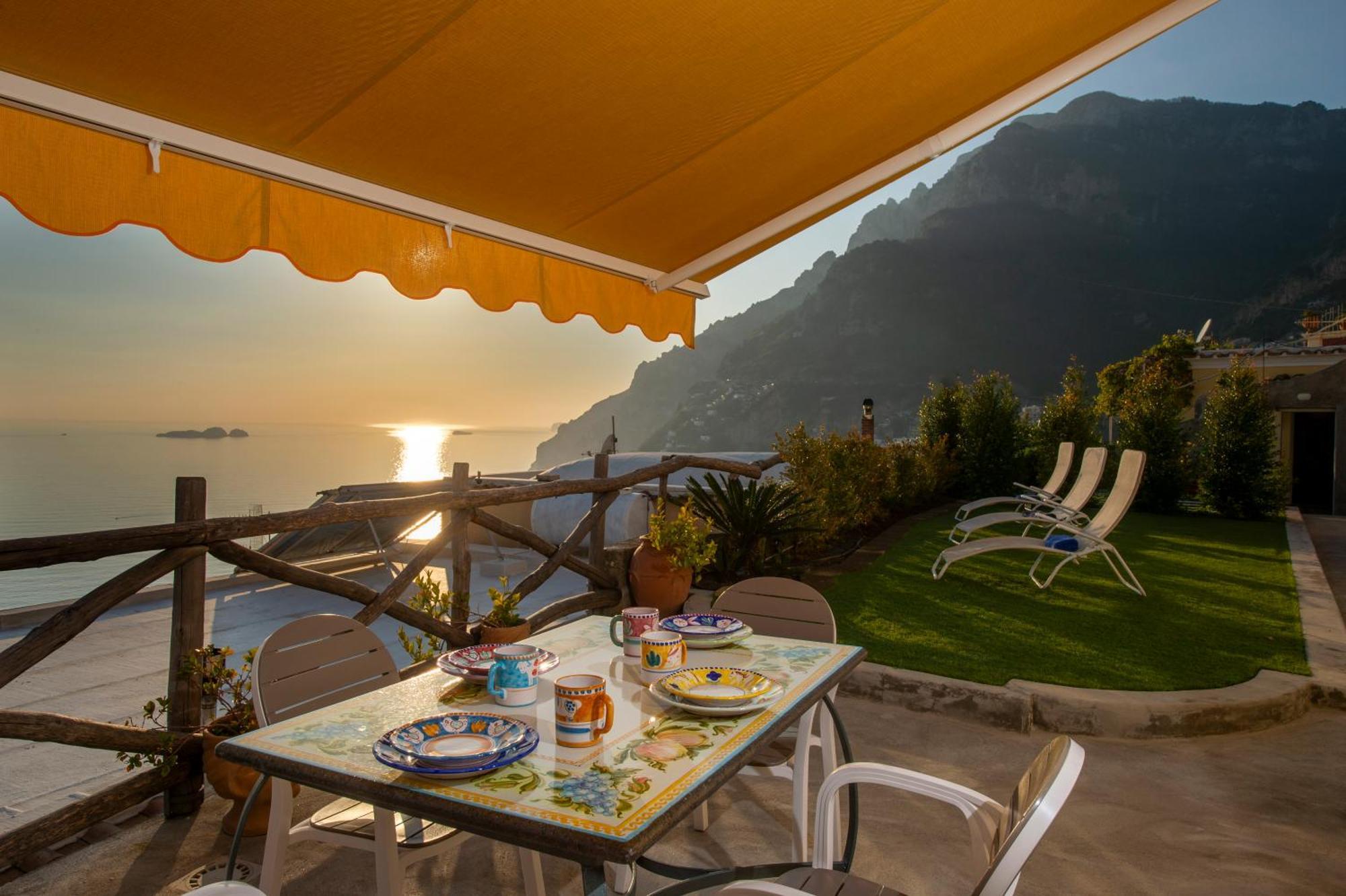 Апартаменти Aria Di Mare,Near Elevator, Few Steps, Parking, Garden Позітано Екстер'єр фото